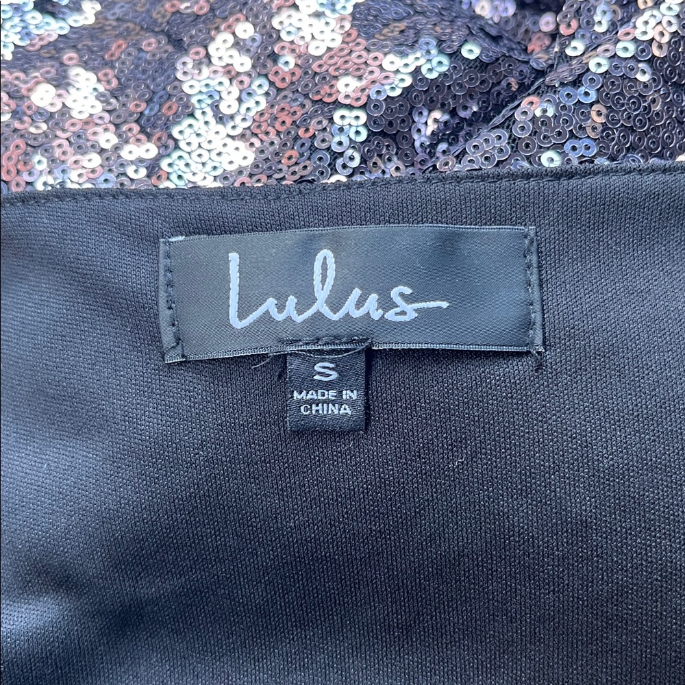 Lulus Light Up the Night Lavender Sequin Shift Dress S NWT - Picture 5 of 10